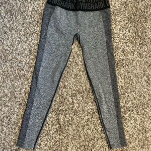 Gymshark Gray Leggings Slim Fit Heathered